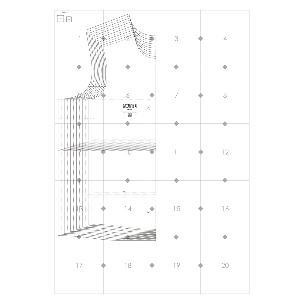 Men's Jacket Block One-Piece Sleeve