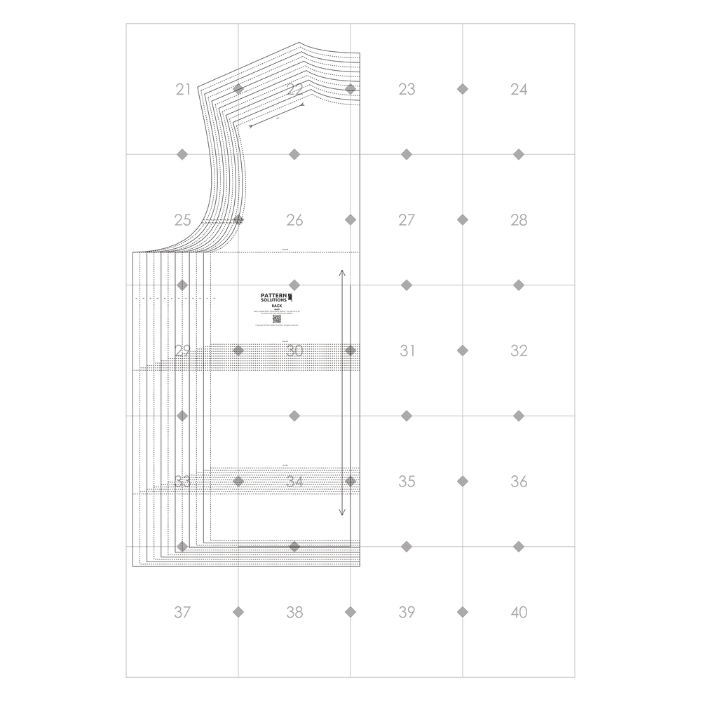 Men's Jacket Block One-Piece Sleeve