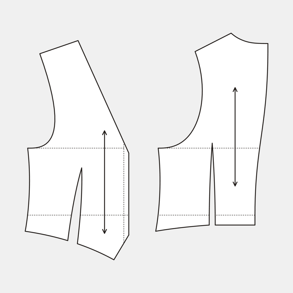Men's Waistcoat Block